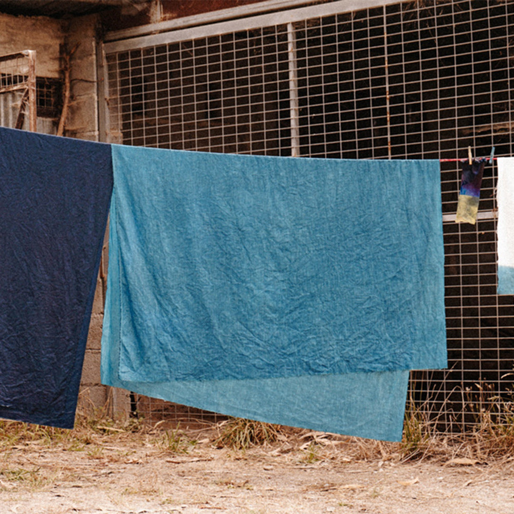 Indigo dyed